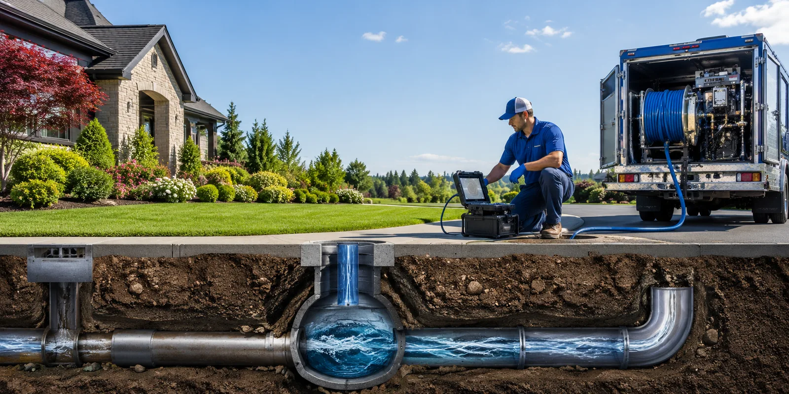 Drainage restoration information for Robertsville, OH